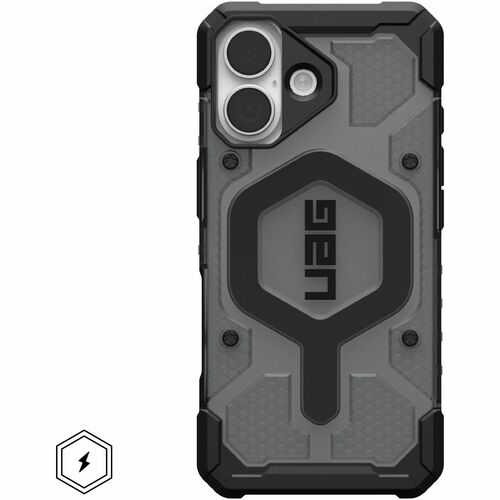 Urban Armor Gear Pathfinder Clear iPhone 17 Case - Ash/Black