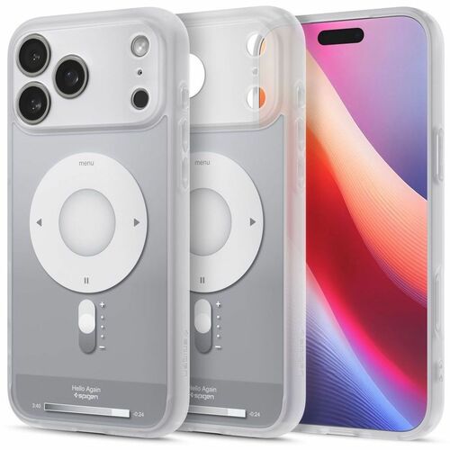 Spigen Ultra Hybrid MagSafe, classic silver - iPhone 17 Pro