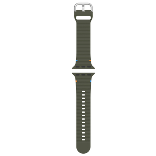 Just In Case JIC Apple Watch ActiveFlex Strap Khaki