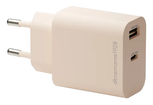 Dbramante1928 EU Wall Charger USB-C 20W+USB-A 18W BGE