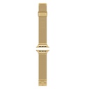 Just In Case JIC Apple Watch SilkSteel Strap Gold