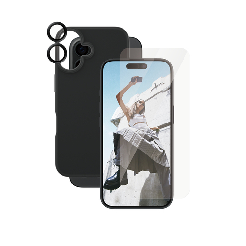 Panzerglass CARE by PG 3-in-1 Bundle iPhone16 6.1