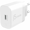 J5create 20W PD USB-C® Wall Charger - EU