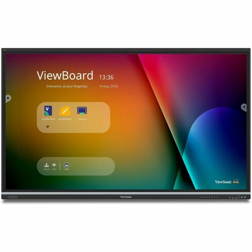 Viewsonic 75" ViewBoard 4K Interactive Flat Panel, 3840 x 2160 resolution