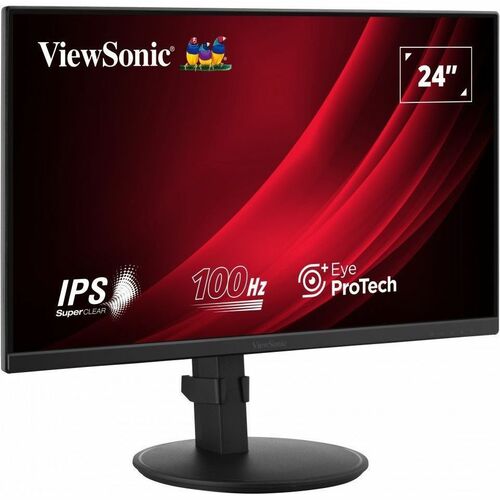 Viewsonic VG2408A-MHD 24" IPS Full HD Ergonomic Monitor with Built-in Speakers