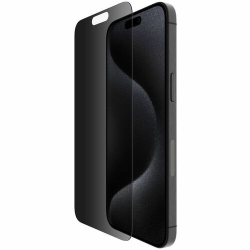 Belkin ScreenForce InvisiGlass Privacy Treated Screen Protector for iPhone 16 Pro