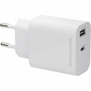 Dbramante1928 Re-charge - Wall Charger - USB-C 30W+USB-A 18W - White