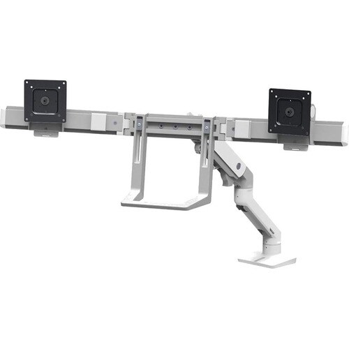 Ergotron HX Dual Monitor Desktop Arm (White)