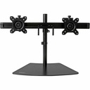 Startech.Com Dual-Monitor Stand - Horizontal - Black