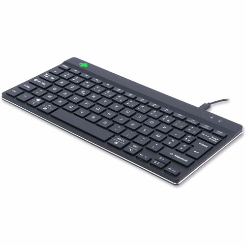 R-Go Compact Break Ergonomic Keyboard AZERTY (FR), Wired, Black