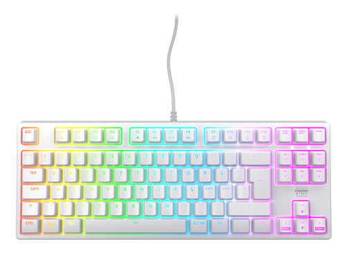 CHERRY XTRFY K4V2 TKL KB WHITE KB CORDED