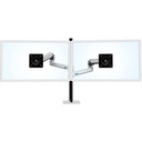 Ergotron LX Dual Stacking Arm Tall Pole (Polished Aluminum)