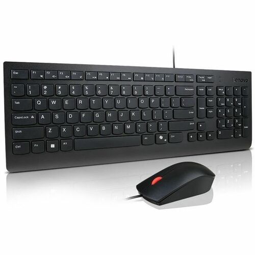 Lenovo Essential Wired Combo Black French