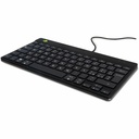R-Go Compact Break Ergonomic Keyboard QWERTY (IT), Wired, Black