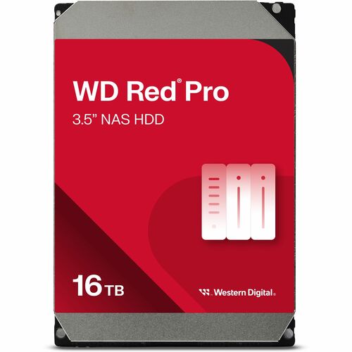 Western Digital Red Pro 16TB NAS Hard Drive - 16 TB