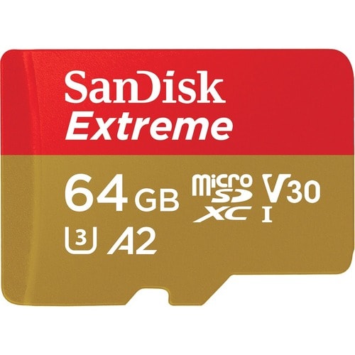 Sandisk Extreme 64GB microSDXC Card - 64 GB