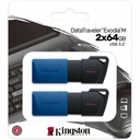 Kingston DataTraveler Exodia M 64GB USB 3.2 (Gen 1) Type A Flash Drive - 64 GB