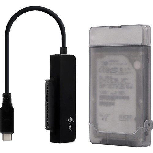 I - Tec External Enclosure for 2.5" HDD with Integrated USB-C Cable (15 cm)