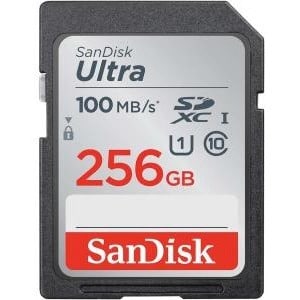 Sandisk Ultra 256GB SDXC Card - 256 GB