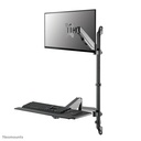 Neomounts wall mounted sit-stand Black