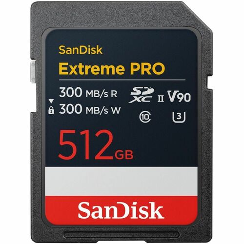 Sandisk Extreme PRO SDSDXDM-512G-GN4IN 512GB SDXC Card - 512 GB