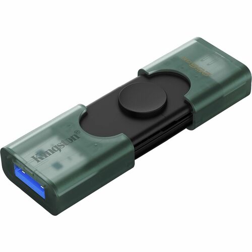 Kingston DataTraveler Duo 256GB (USB 3.2 (Gen 1) Type A + USB 3.2 (Gen 1) Type C) On-The-Go Flash Drive - 256 GB