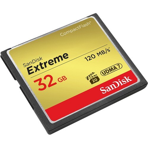 Sandisk Extreme CompactFlash Card - 32 GB