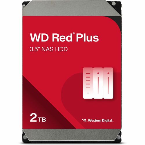 Western Digital Red Plus WD20EFPX Hard Drive - 2 TB