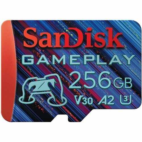 Sandisk GamePlay 256GB microSDXC Card - 256 GB