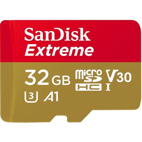 Sandisk 32GB Extreme microSDHC Card - 32 GB