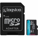 Kingston Canvas Go! Plus 64GB microSDXC Card - 64 GB
