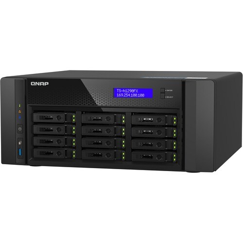 Qnap TS-h1290FX-7302P-128G SAN/NAS Storage System