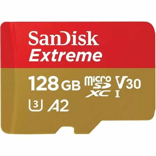 Sandisk Extreme 128GB microSDXC Card - 128 GB