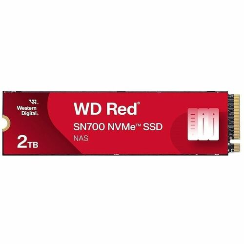 Qnap WD, SSD, Red SN700, PCIe NVMe Gen3, M.2 2280, 2TB, WDS200T1R0C - 2 TB