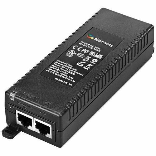 Microchip Single Port, High Power Gigabit Midspan, 802.3at Compliant