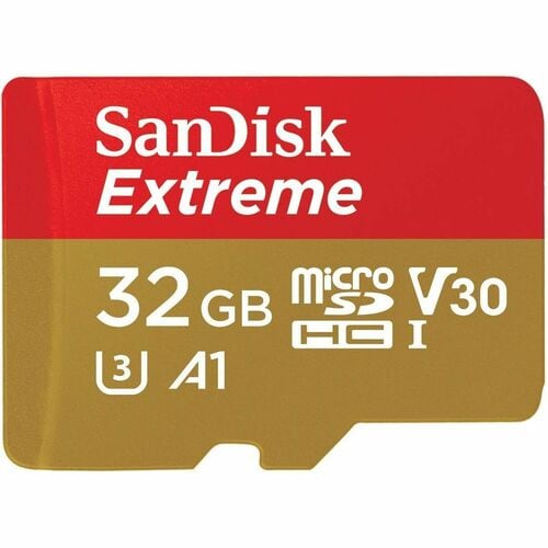 Sandisk 32GB Extreme microSDHC Card - 32 GB