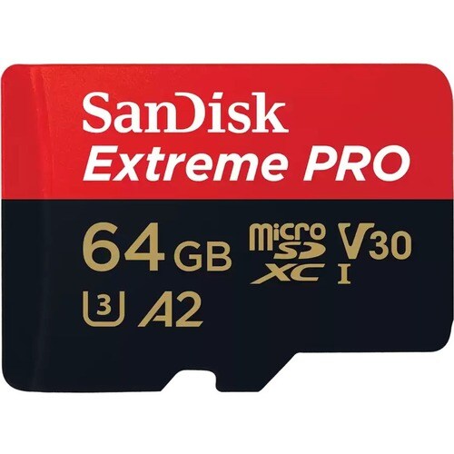 Sandisk Extreme PRO microSDXC UHS-I Card - 64 GB