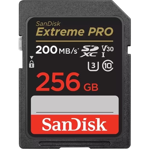 Sandisk Extreme PRO 256GB SDXC Card - 256 GB