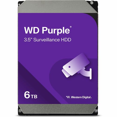 Western Digital Purple WD64PURZ Hard Drive - 6 TB
