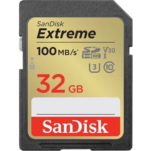 Sandisk Extreme SD UHS-I Card - 32 GB