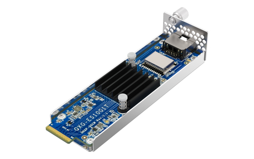 Qnap E1.S to single 10GBASE-T LAN Module