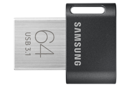 Samsung 64GB FIT PLUS USB DRIVE - GUNMETAL GRAY