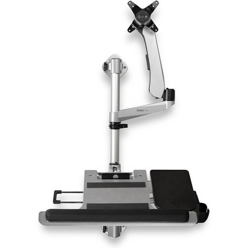 Startech.Com Wall-Mounted Computer Workstation - Single Monitor - Premium
