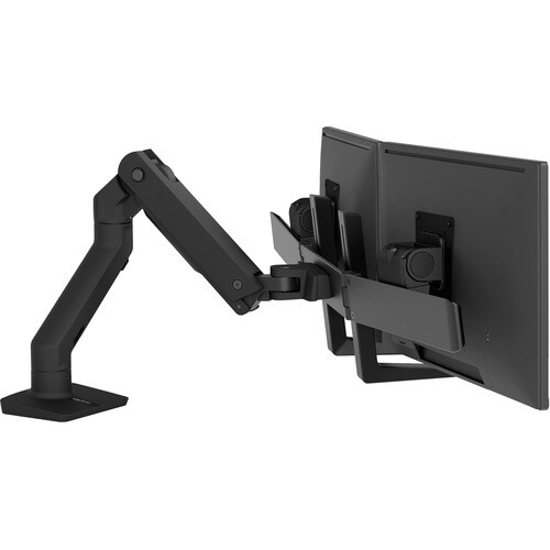 Ergotron HX Desk Dual Monitor Arm (matte black)