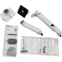 Ergotron HX Desk Monitor Arm with HD Pivot (White)