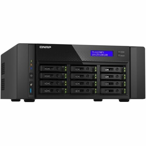 Qnap TS-h1290FX-7302P-256G SAN/NAS Storage System