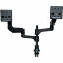 R-Go Caparo Double Monitor Arm, with Gas Spring