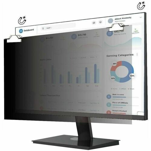 V7 ScreenSentry PS240WAM Privacy Screen Filter
