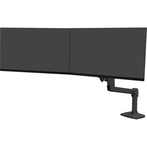 Ergotron LX Desk Dual Direct Arm (Matte Black)
