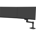 Ergotron LX Desk Dual Direct Arm (Matte Black)